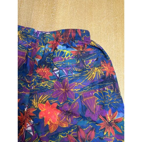 L.L. Bean Hawaiian Swim Shorts Size Small - Picture 6 of 8